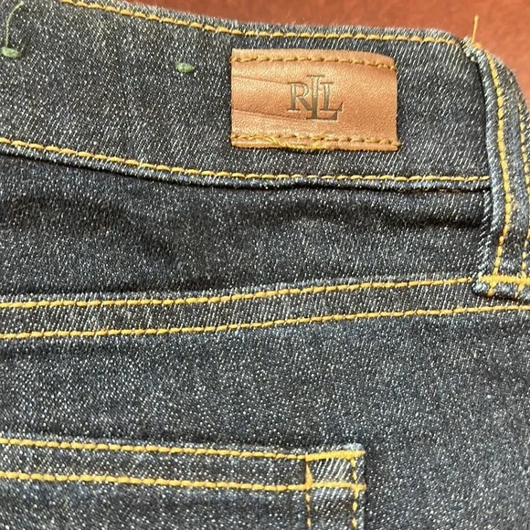 Ralph Lauren women’s premier straight blue jeans - Picture 2 of 5